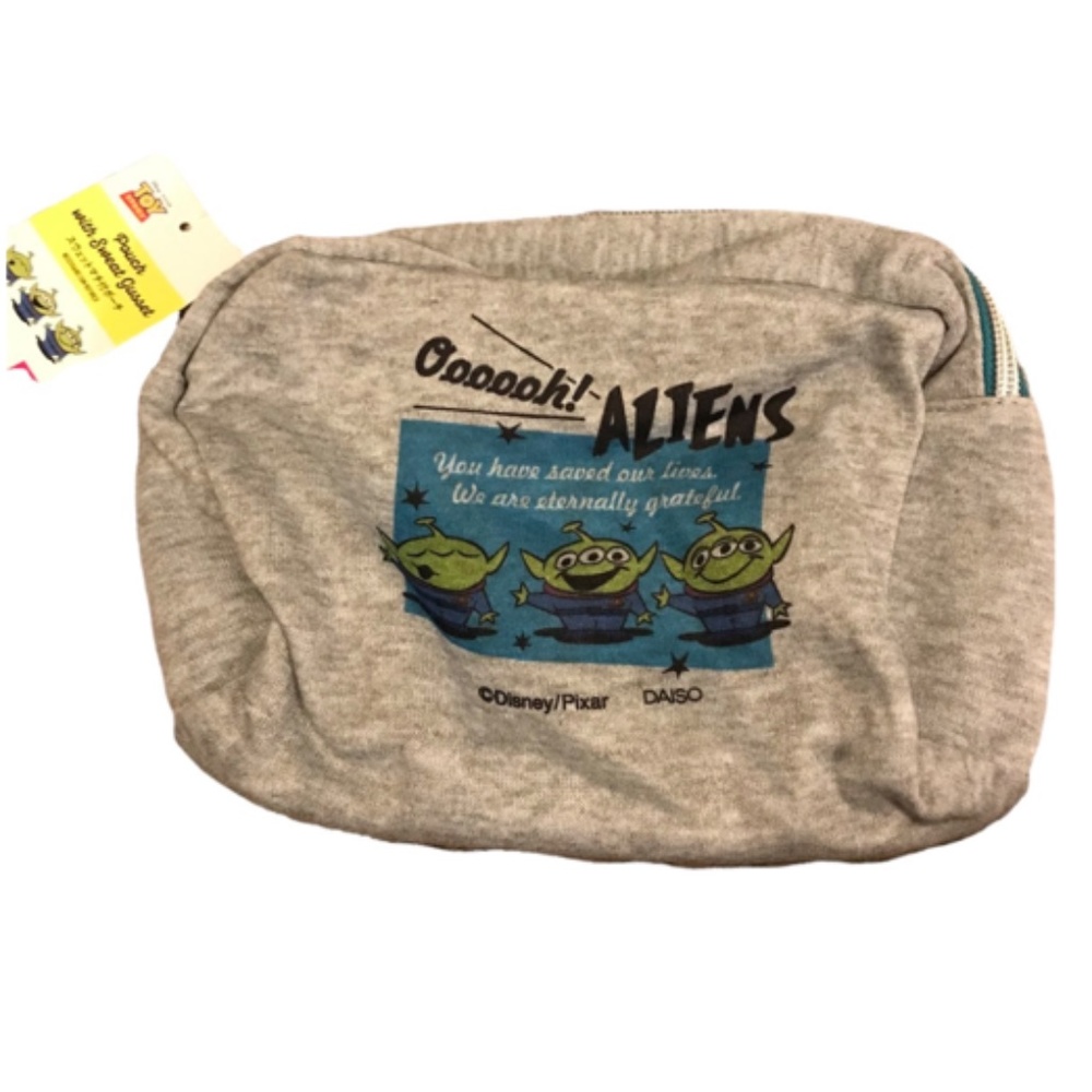 PIXAR Toy Story Aliens Pencil Bag NWT